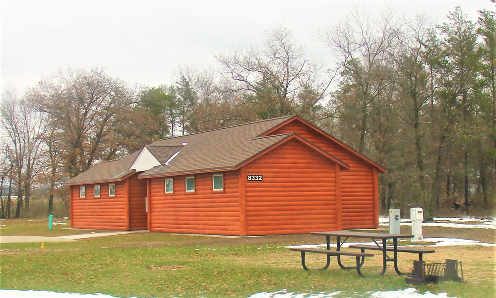 New Pine View Campground comfort station nearly complete; expected to be turned over in May