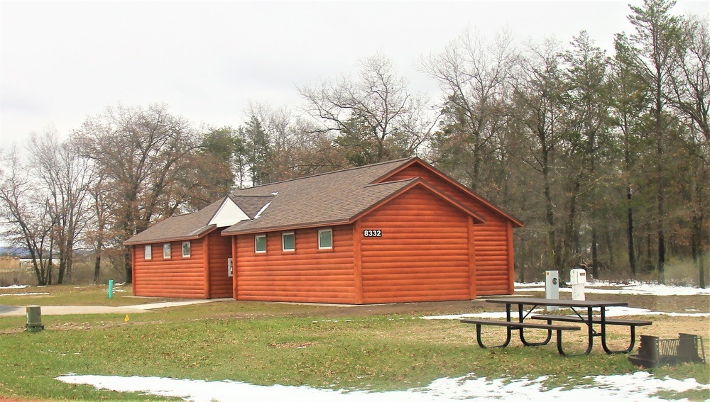 New Pine View Campground comfort station nearly complete; expected to be turned over in May