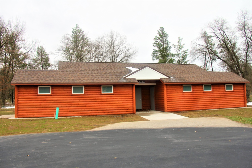 New Pine View Campground comfort station nearly complete; expected to be turned over in May