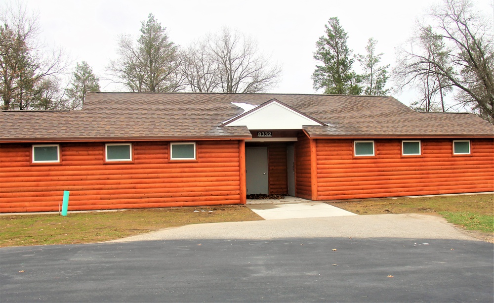 New Pine View Campground comfort station nearly complete; expected to be turned over in May