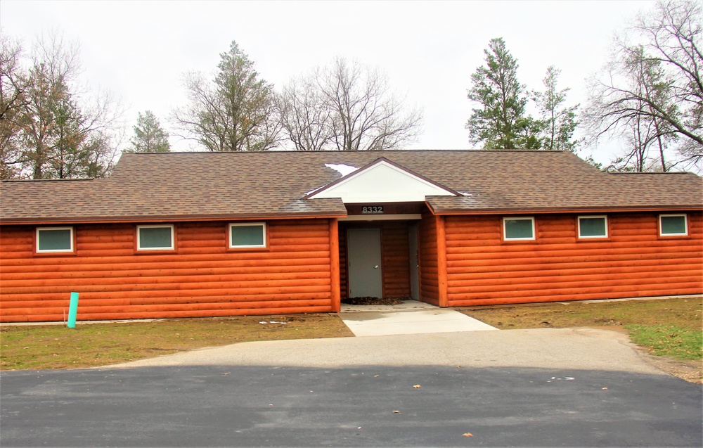 New Pine View Campground comfort station nearly complete; expected to be turned over in May