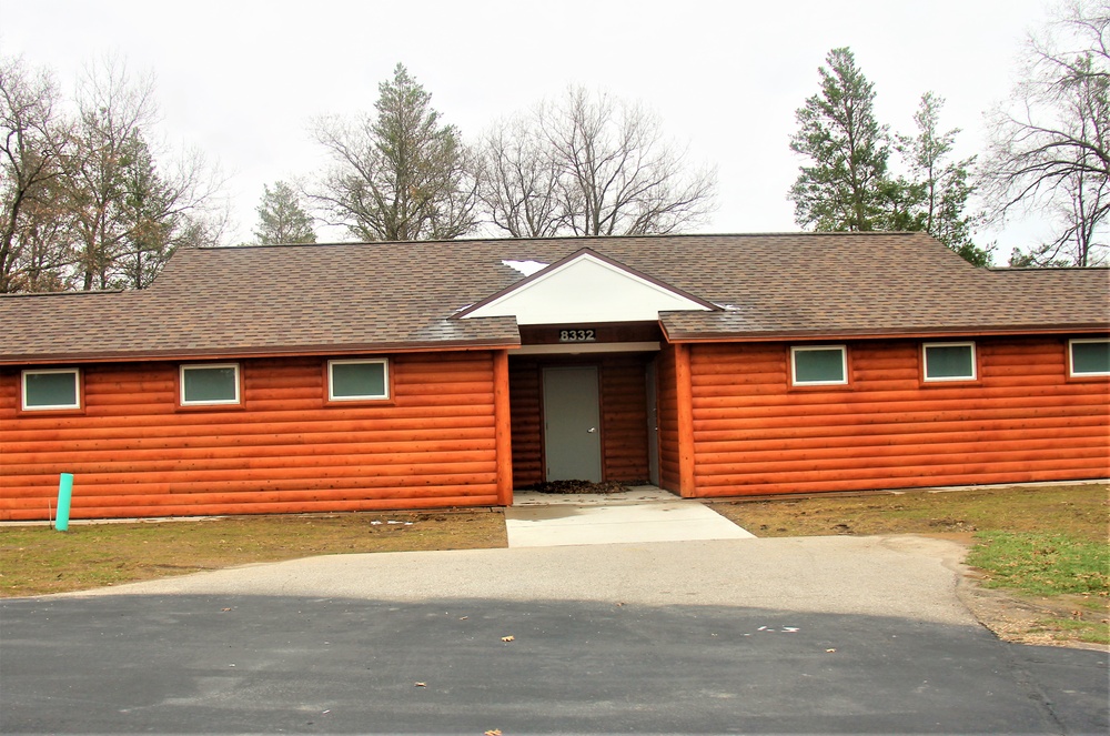 New Pine View Campground comfort station nearly complete; expected to be turned over in May