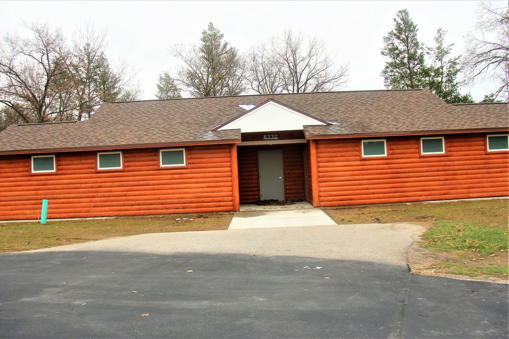 New Pine View Campground comfort station nearly complete; expected to be turned over in May