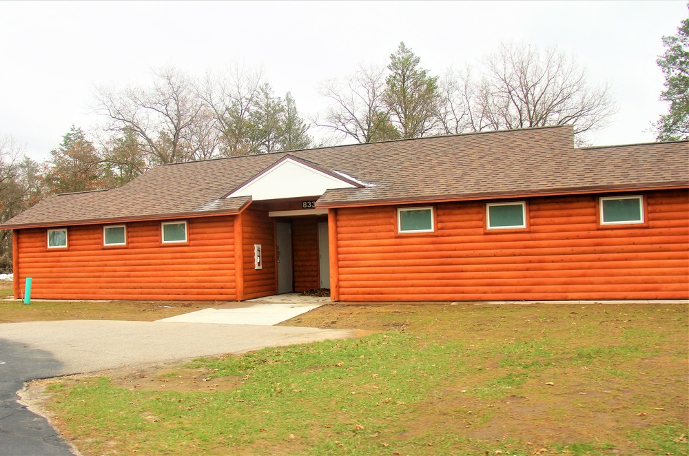 New Pine View Campground comfort station nearly complete; expected to be turned over in May