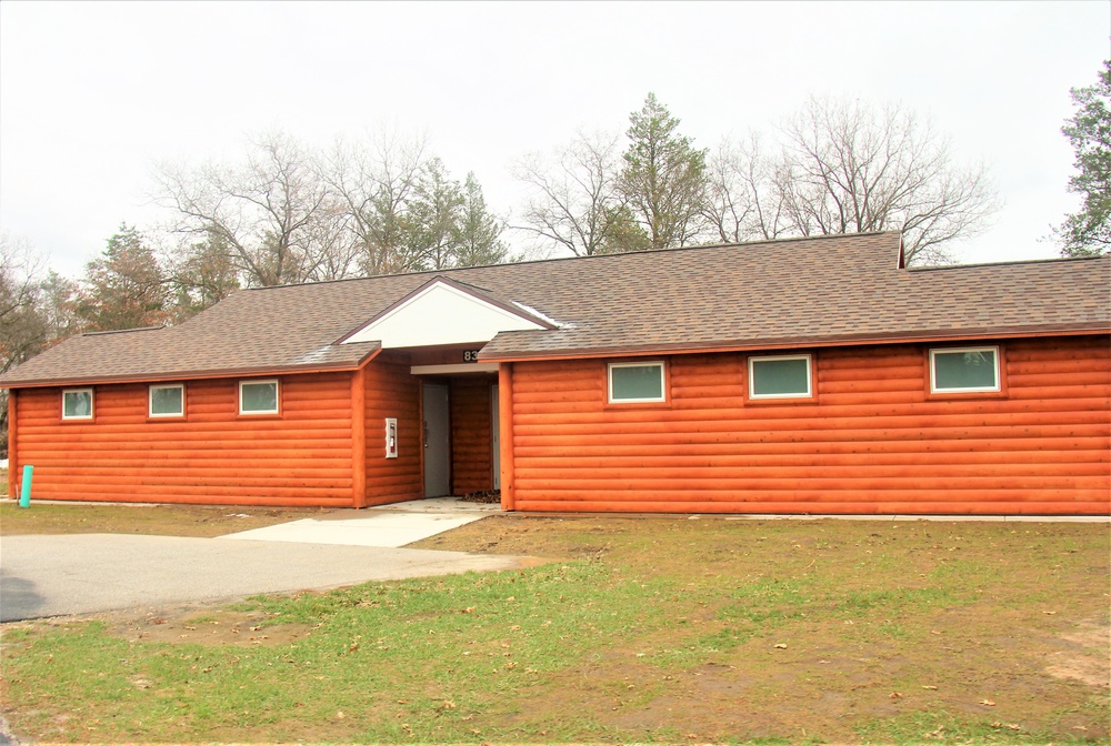 New Pine View Campground comfort station nearly complete; expected to be turned over in May