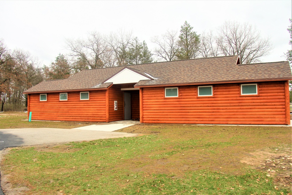 New Pine View Campground comfort station nearly complete; expected to be turned over in May