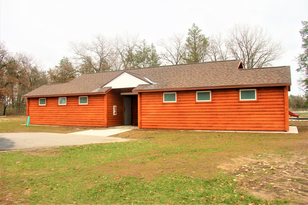 New Pine View Campground comfort station nearly complete; expected to be turned over in May