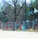 Floor replacement at Fort McCoy's Pine View Campground playground