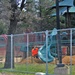 Floor replacement at Fort McCoy's Pine View Campground playground