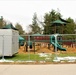 Floor replacement at Fort McCoy's Pine View Campground playground