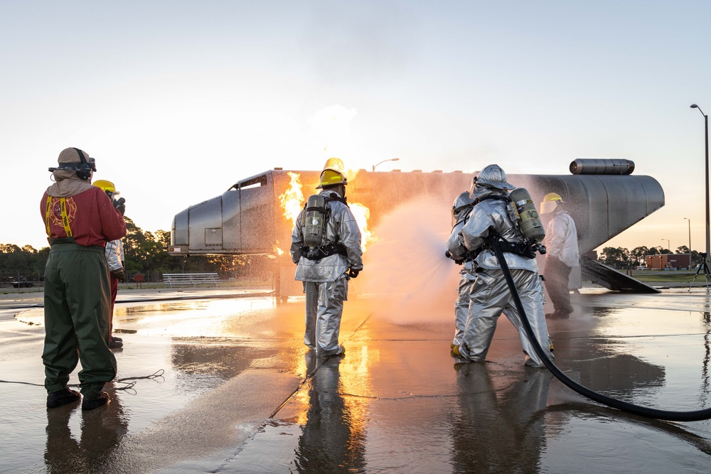 Aviation Boatswain's Mate (Handling) Aircraft Firefighting