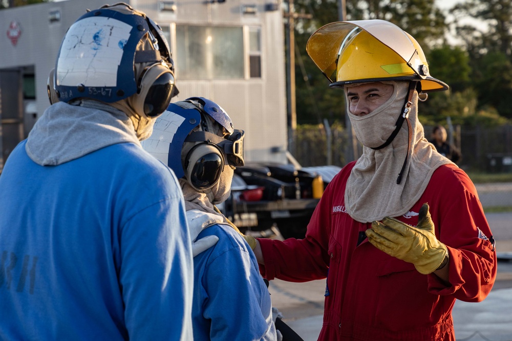 Aviation Boatswain's Mate (Handling) Aircraft Firefighting