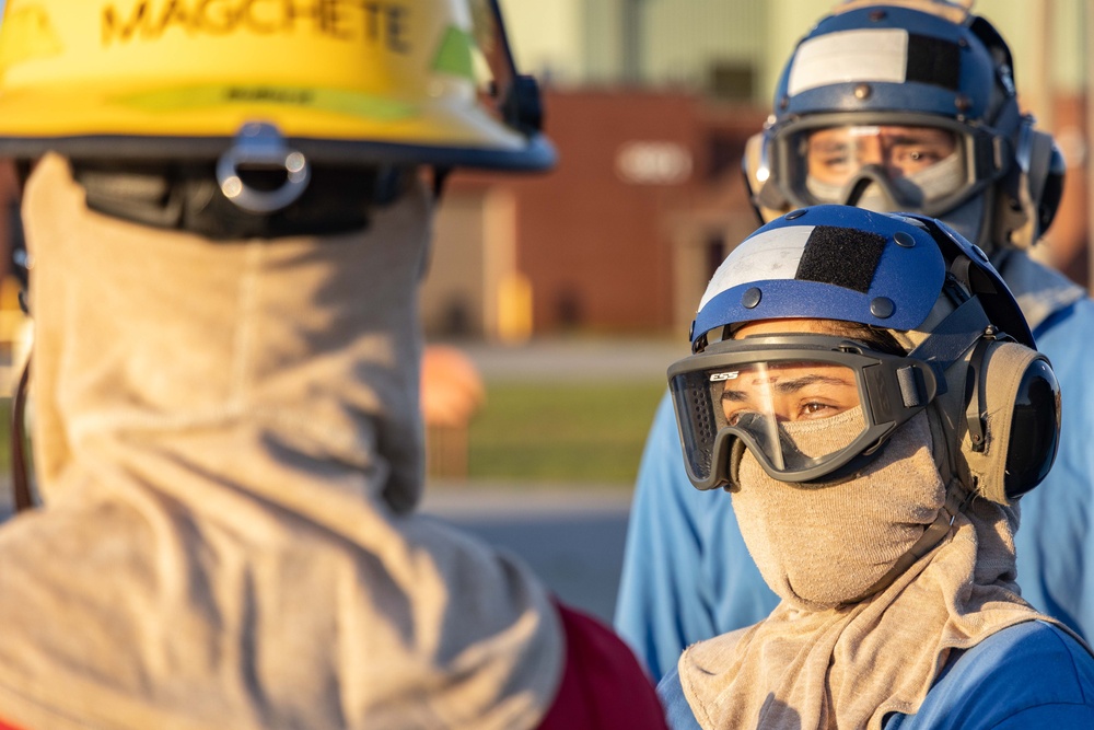 Aviation Boatswain's Mate (Handling) Aircraft Firefighting