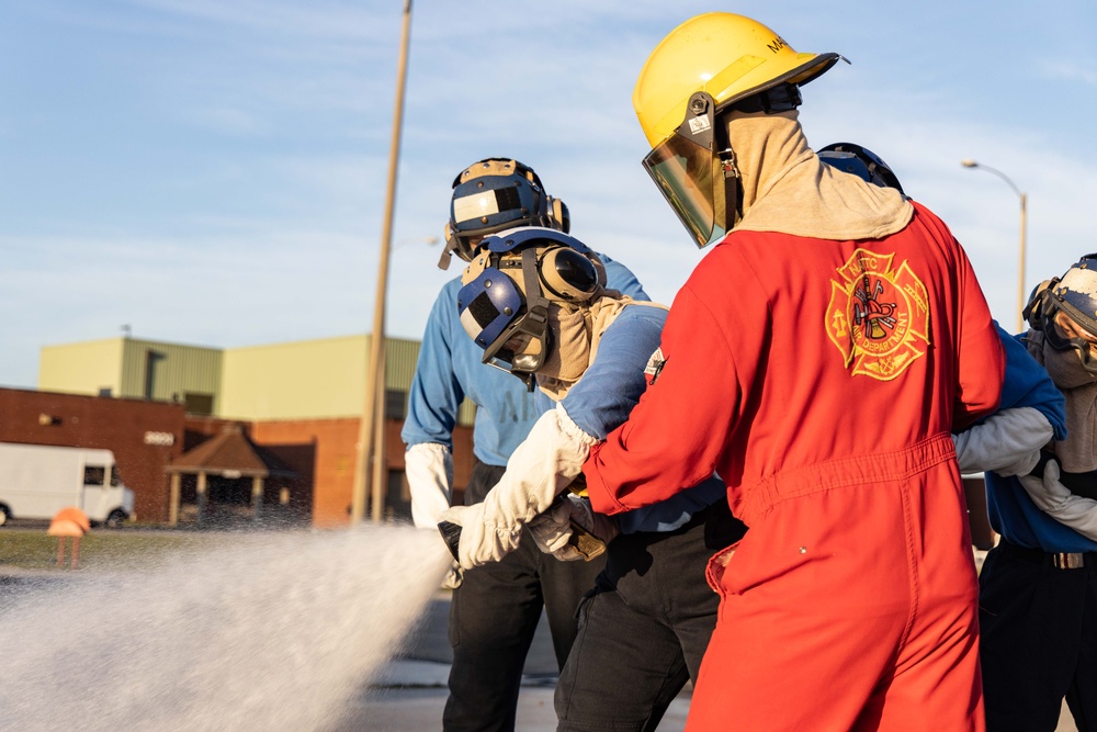 Aviation Boatswain's Mate (Handling) Aircraft Firefighting