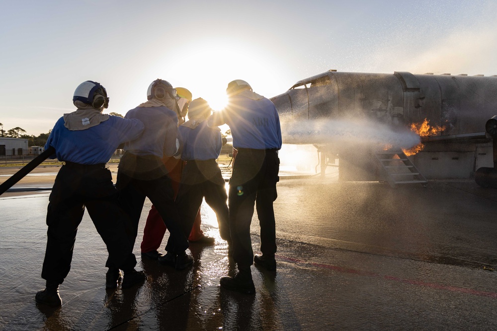 Aviation Boatswain's Mate (Handling) Aircraft Firefighting