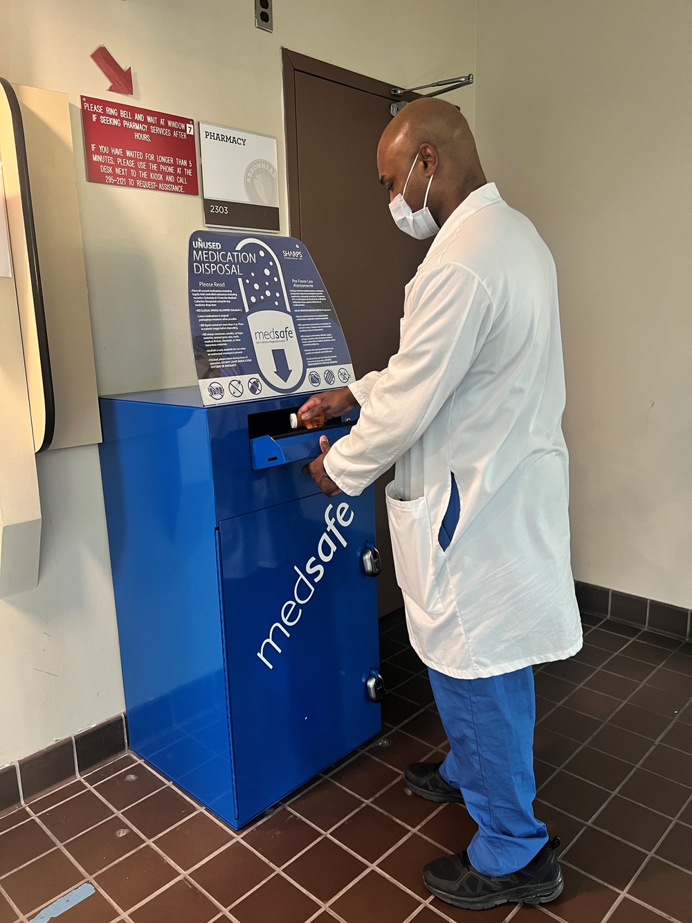 Walter Reed Makes it Easy to Dispose of Prescription Drugs Year-Round