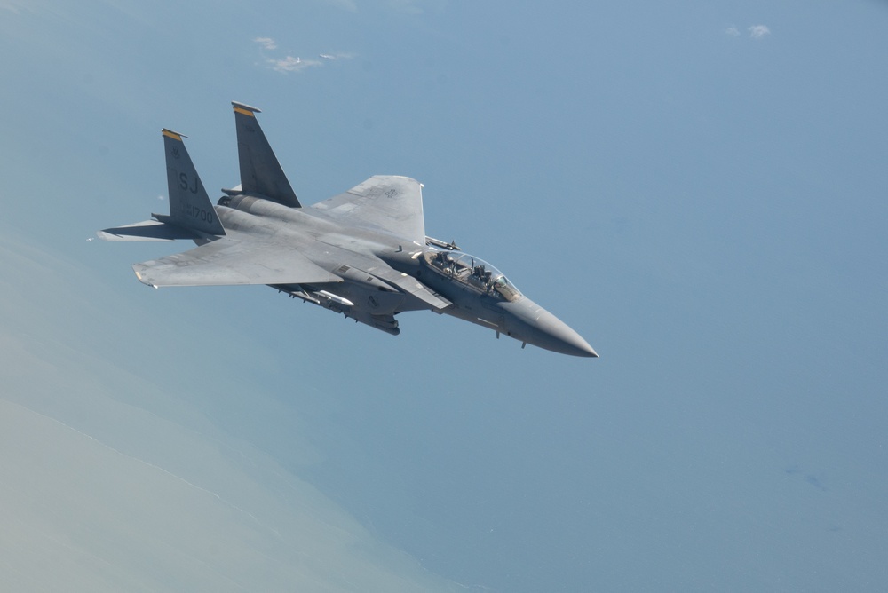 F-15E Eagle in Flight