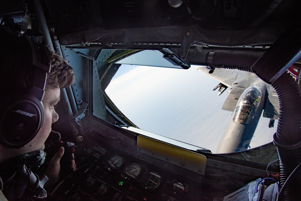 F-15E Aerial Refueling