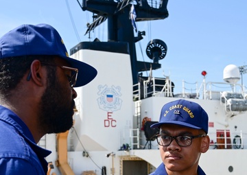 Coast Guard College Student Pre-Commissioning Initiative mentorship aboard USCGC Seneca