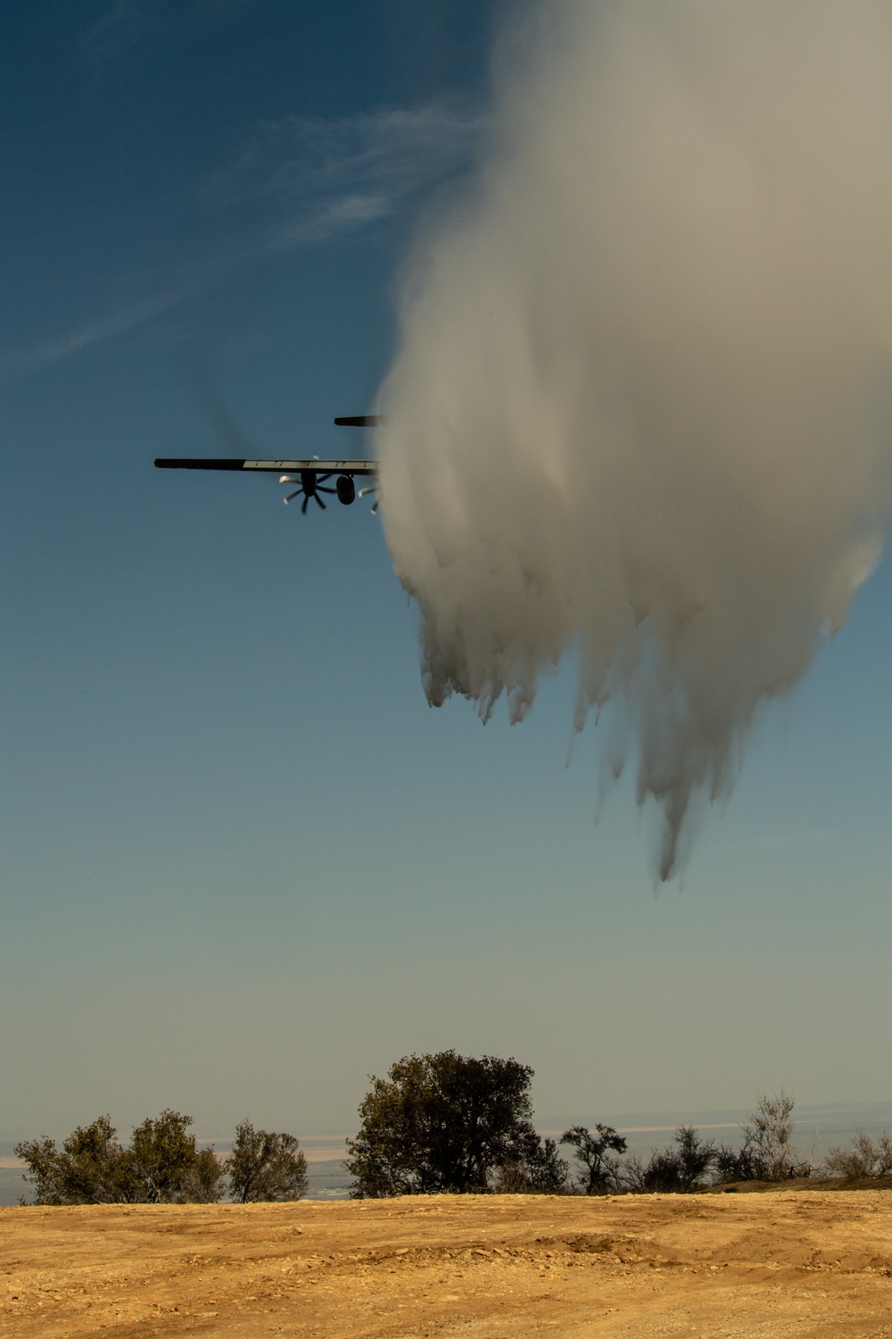 146th Airlift Wing hosts Nevada and Wyoming Air National Guard aerial wildfire training