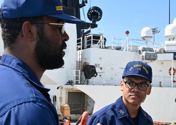 Coast Guard College Student Pre-Commissioning Initiative mentorship aboard USCGC Seneca
