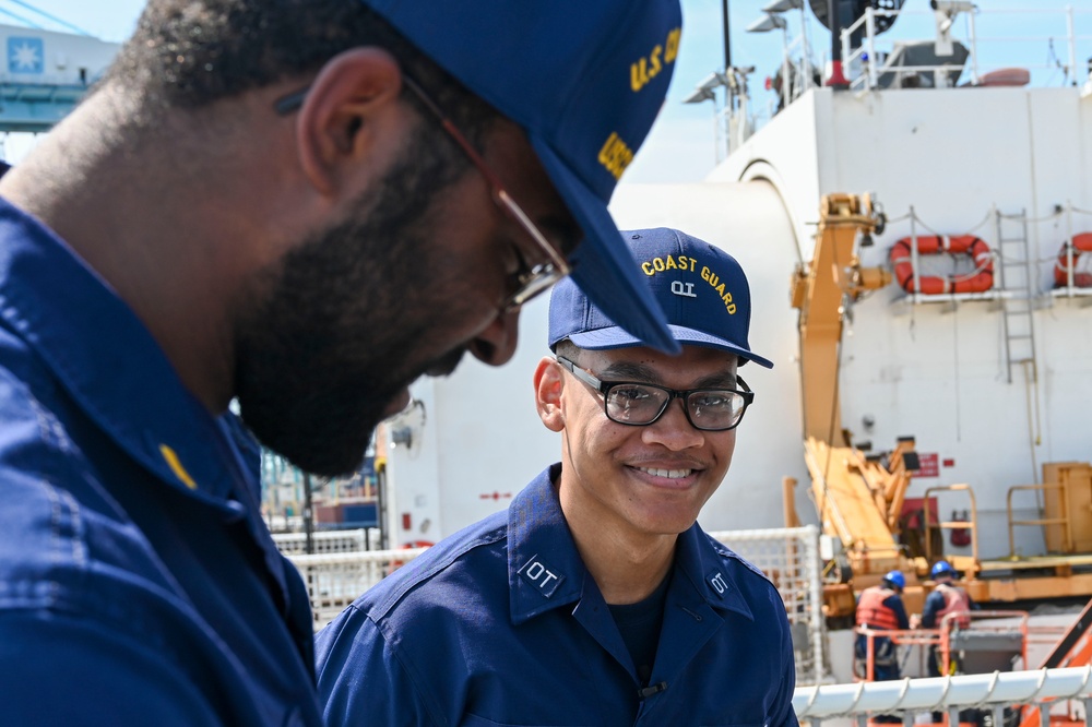 Coast Guard College Student Pre-Commissioning Initiative mentorship aboard USCGC Seneca
