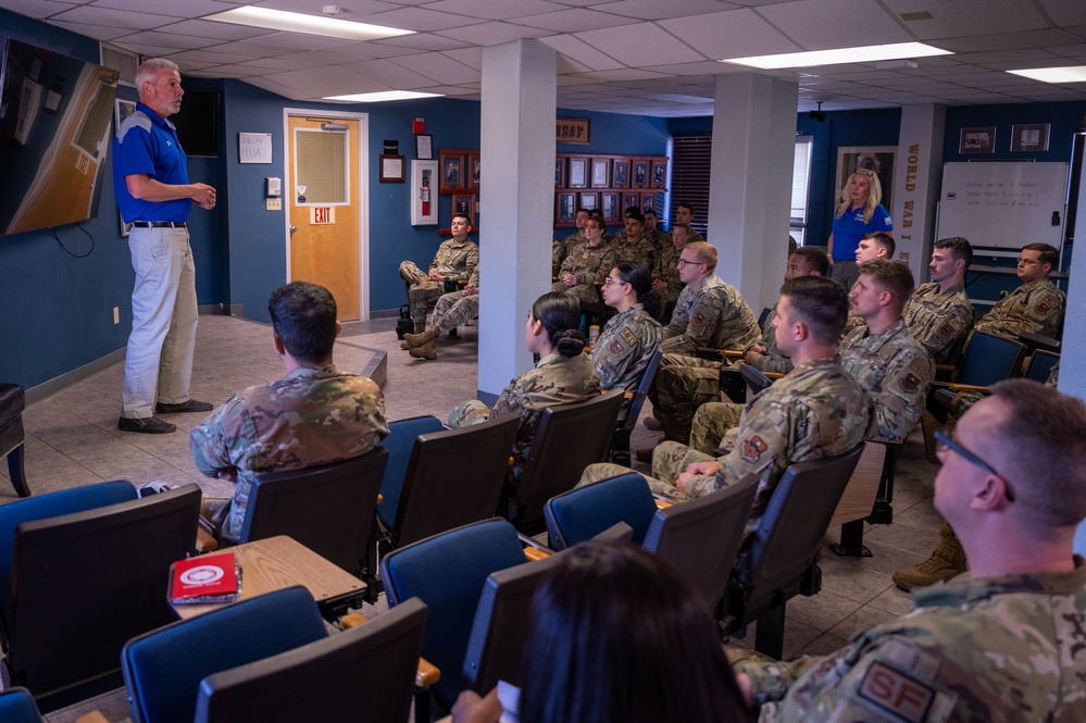 AF Wounded Warrior Ambassadors visit Luke Airmen
