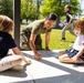 2d Marine Division Participates in &quot;Chalk the Walk&quot;