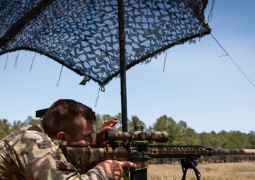 Region III National Guard Best Warrior Competition ruck march finish
