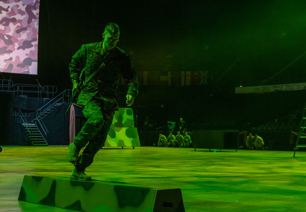 Marines participate in 2023 Virginia International Tattoo