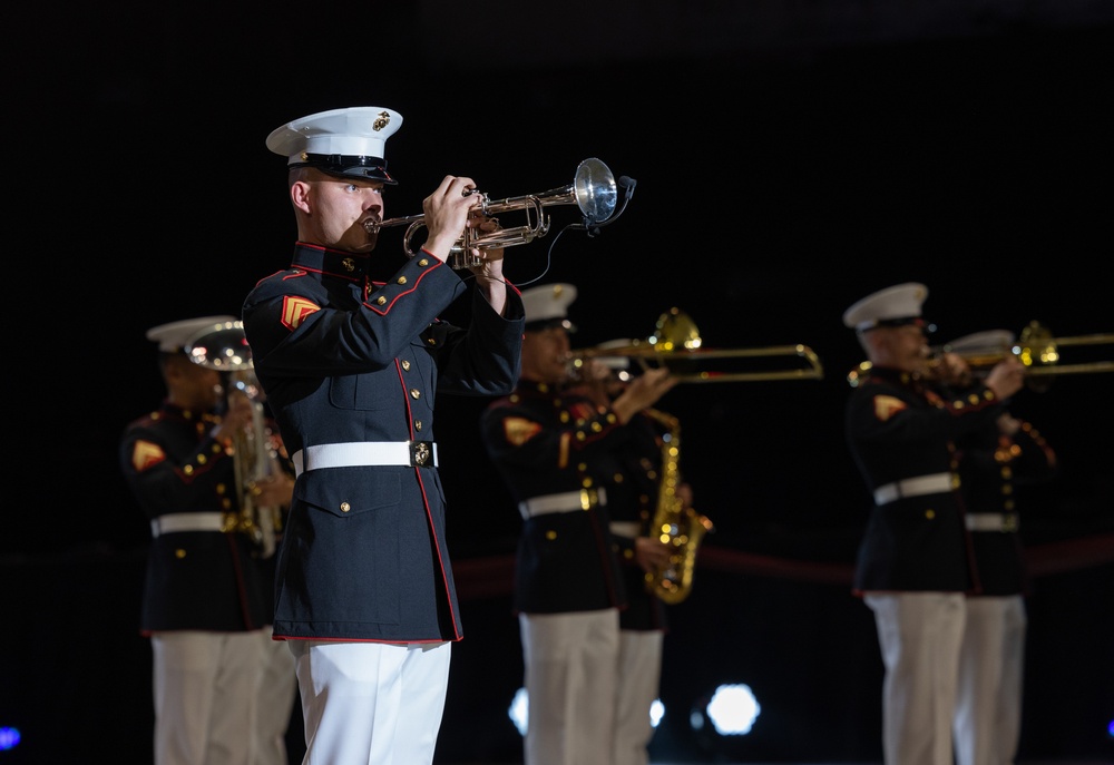 Marines participate in 2023 Virginia International Tattoo