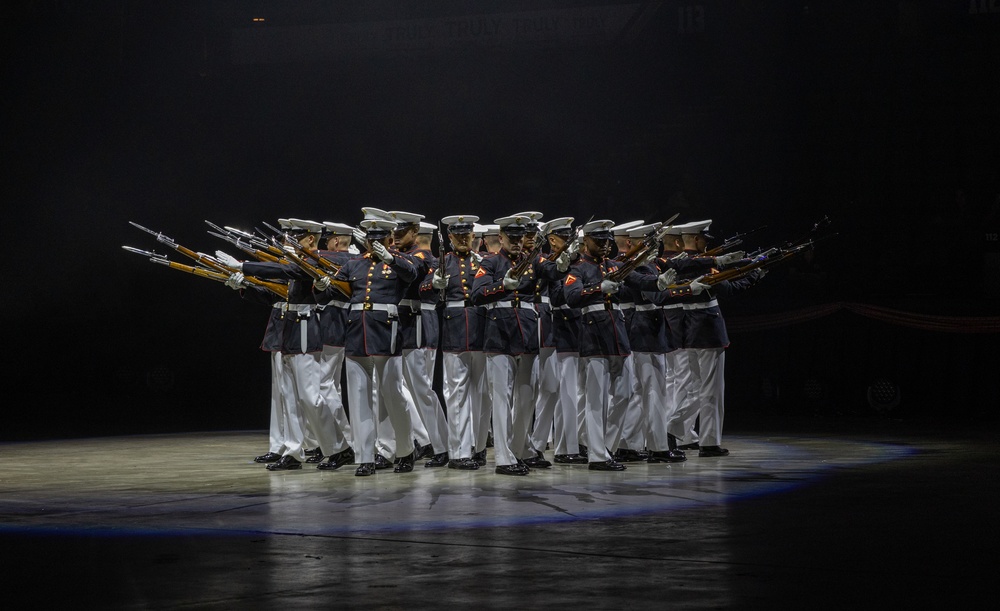 Marines participate in 2023 Virginia International Tattoo