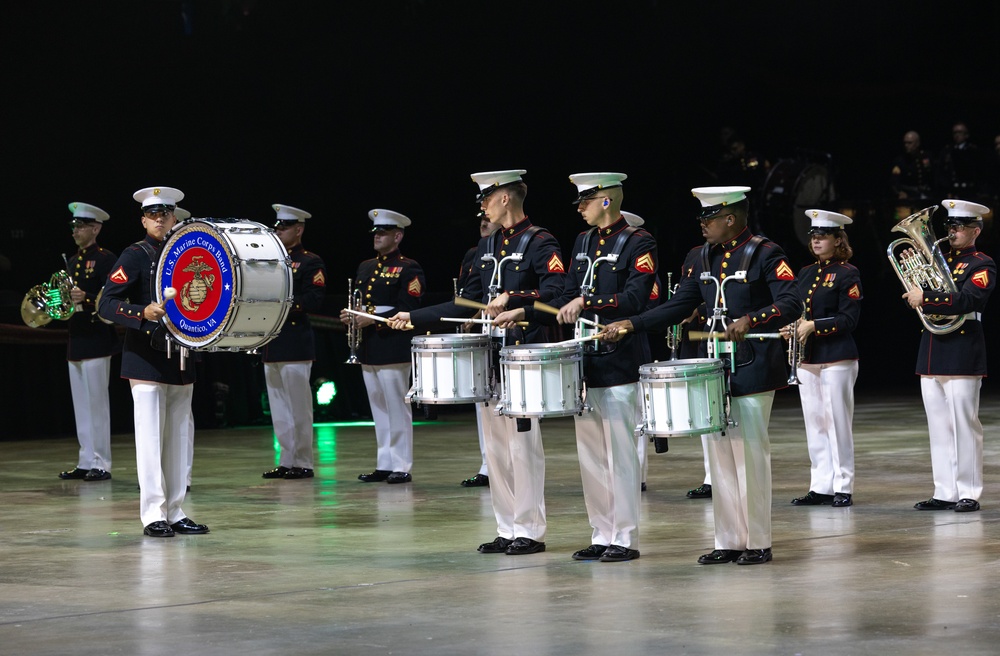 Marines participate in 2023 Virginia International Tattoo