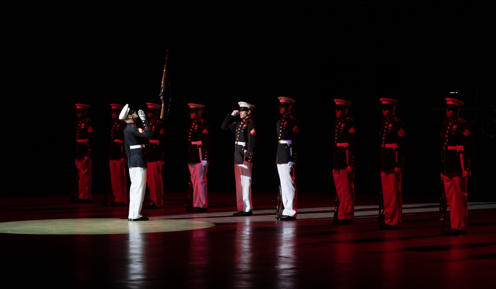 Marines participate in 2023 Virginia International Tattoo