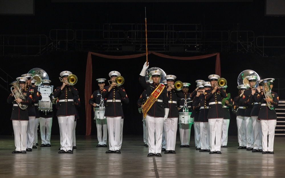 Marines participate in 2023 Virginia International Tattoo