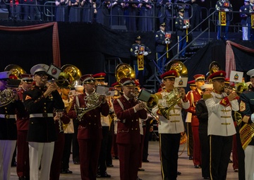Marines participate in 2023 Virginia International Tattoo