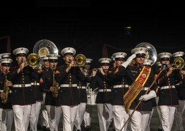 Marines participate in 2023 Virginia International Tattoo