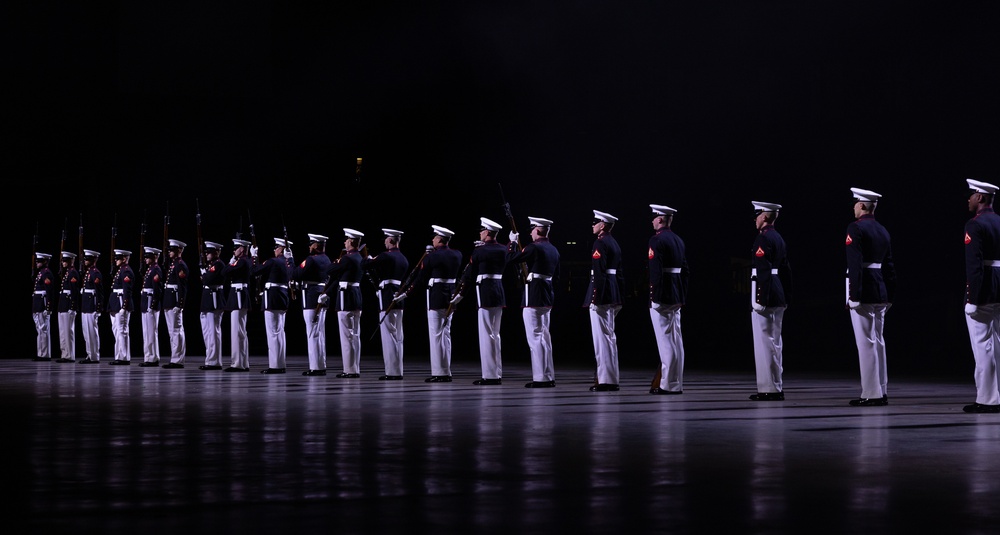 Marines participate in 2023 Virginia International Tattoo