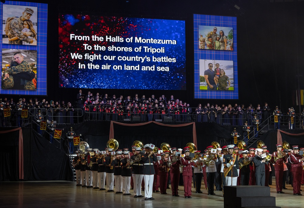 Marines participate in 2023 Virginia International Tattoo