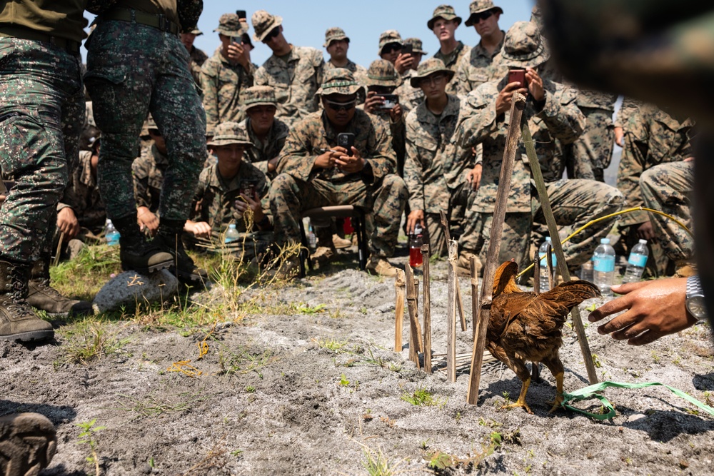 Balikatan 23 | 3d LCT Marines, Philippine Marines conduct jungle survival training