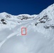 Alaska Army National Guard HH-60 hoists injured backcountry skier off Girdwood mountainside