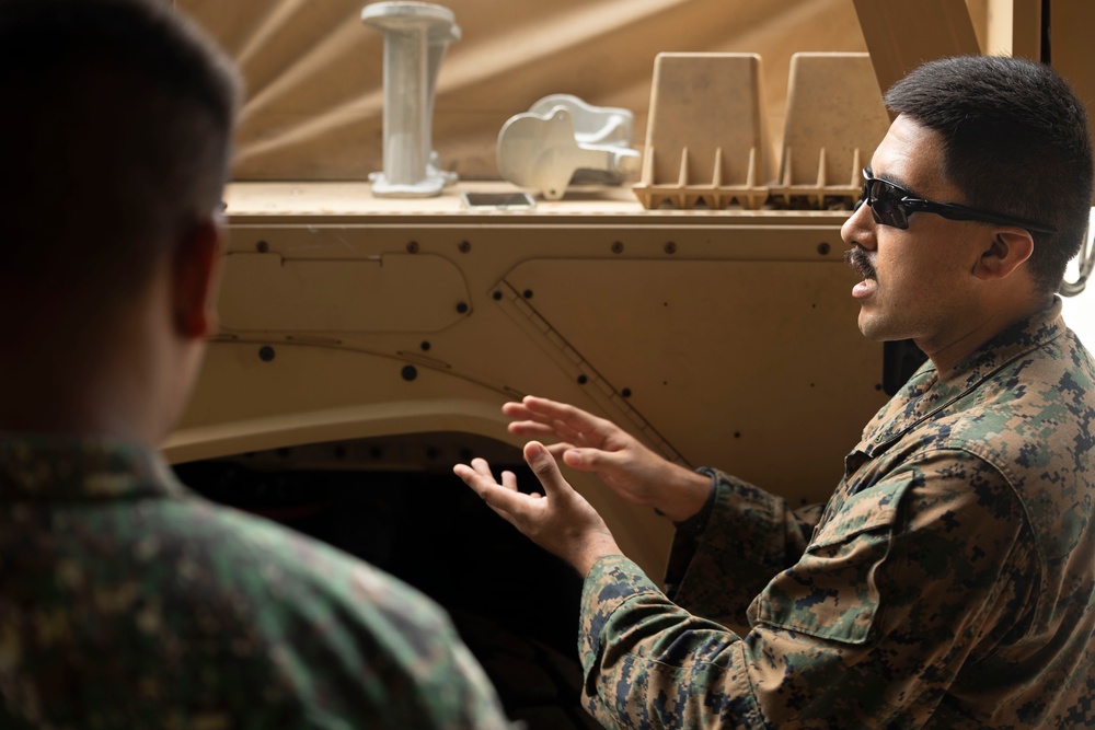 Balikatan 23 | U.S. Marines conduct Joint Light Tactical Vehicle familiarization training at Marine Base Gregorio Lim