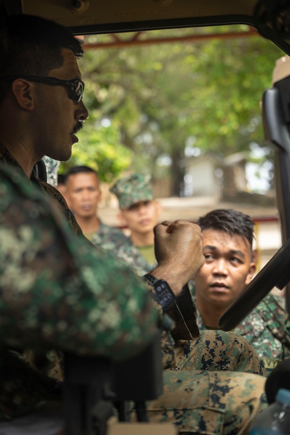 Balikatan 23 | U.S. Marines conduct Joint Light Tactical Vehicle familiarization training at Marine Base Gregorio Lim