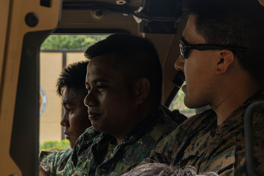 Balikatan 23 | U.S. Marines conduct Joint Light Tactical Vehicle familiarization training at Marine Base Gregorio Lim