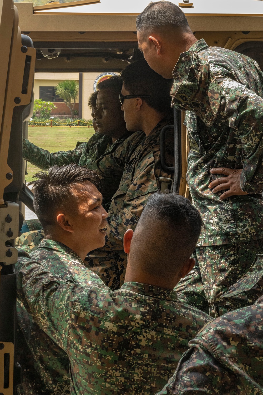 Balikatan 23 | U.S. Marines conduct Joint Light Tactical Vehicle familiarization training at Marine Base Gregorio Lim