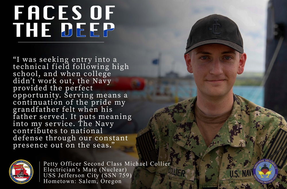 USS Jefferson City Faces of the Deep