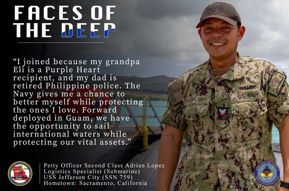 USS Jefferson City Faces of the Deep