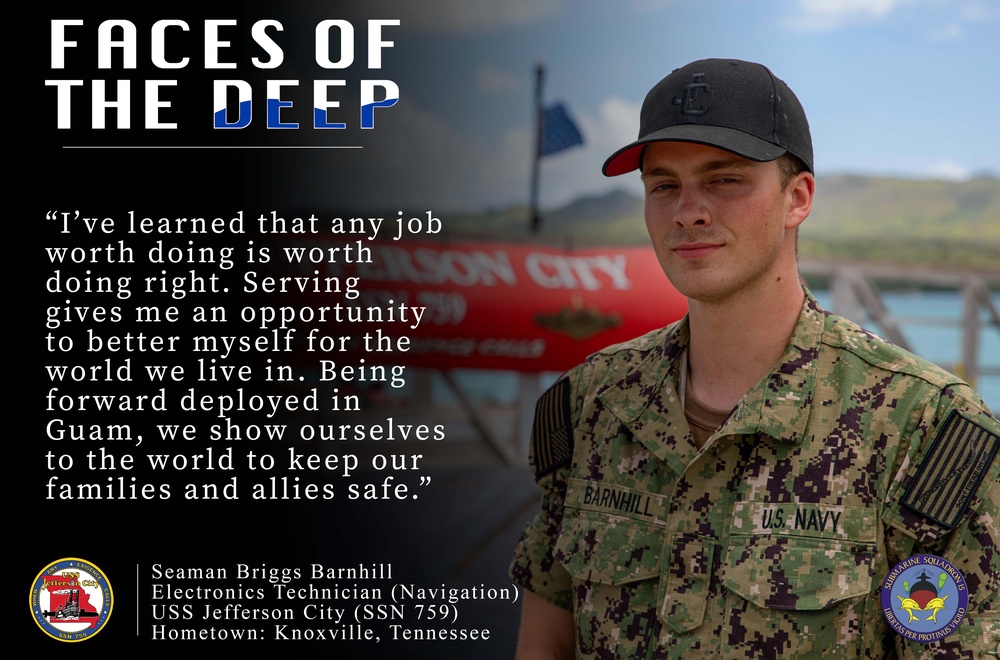USS Jefferson City Faces of the Deep