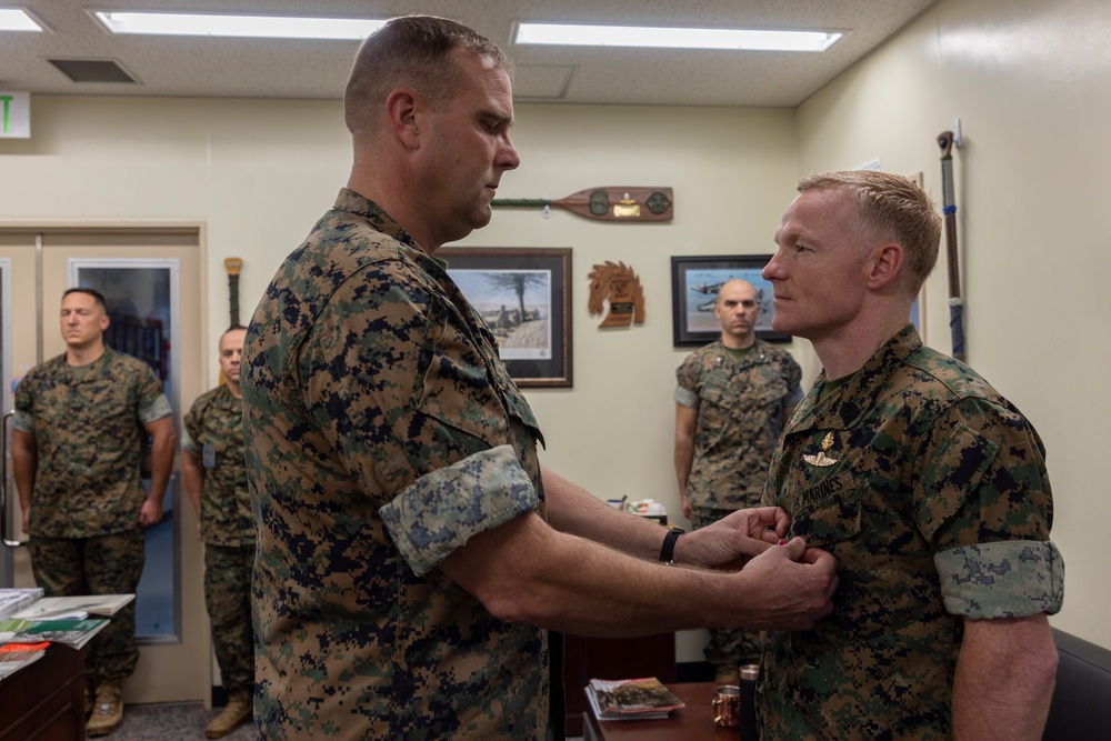 Sgt. Maj. Joshua Smith Receives the Legion of Merit at 31st MEU