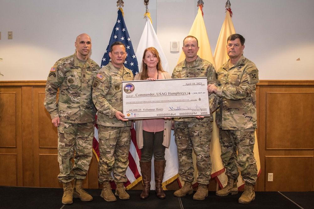 Humphreys volunteers save Army $1.8 million